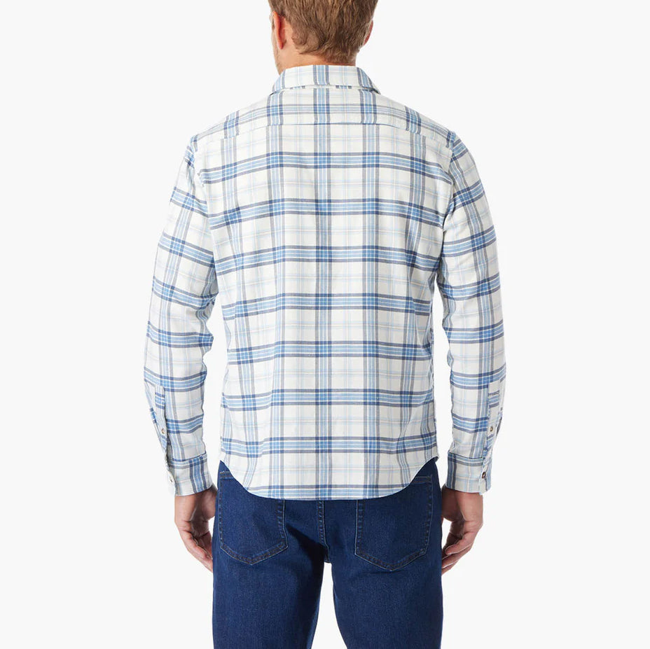 Fair Harbor - Lightweight Seaside Flannel - Blue Wharf Plaid – Union