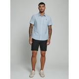 7 Diamonds - Avalon Short Sleeve Shirt - Blue