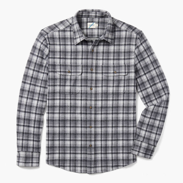 Fair Harbor - Dunewood Ultra-Stretch Flannel - Charcoal Plaid – Union