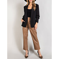 ee:some - Shawl Lapel Blazer - Black