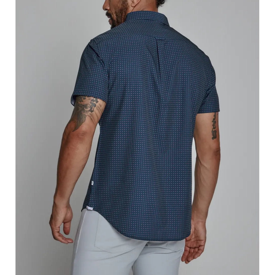 7 Diamonds - Monroe Short Sleeve Shirt - Midnight – Union