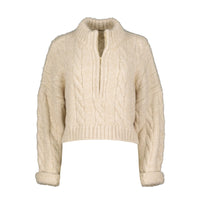 Bishop + Young - Kyla Cable Knit Sweater - Oatmeal