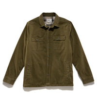 Flag & Anthem - Dunn Stretch Flannel Lined Jacket - Olive