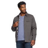 Flag & Anthem - Dunn Flannel-Lined Stretch Jacket - Charcoal