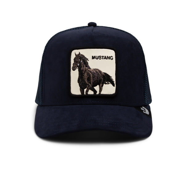 Goorin Bros - The Suede Mustang - Navy