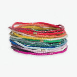 Ink + Alloy - Chelsea 18 Strand Luxe Beaded Bracelet Set - Multicolor