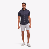 Mizzen + Main - Halyard Short Sleeve - Navy Dot