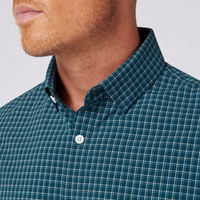 Mizzen + Main - Leeward No Tuck Dress Shirt - Sea Ludlow Plaid