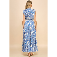 Pinch - Paisley Maxi Dress - Blue