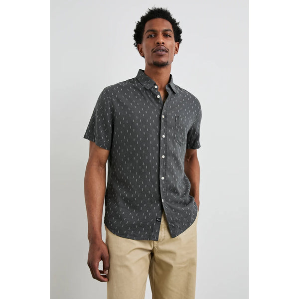 Rails - Carson Shirt - Louis Leaf Black