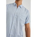 Rails - Fairfax Shirt - Blue Melange