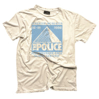 Retro Brand - The Police Tee - White