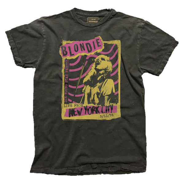 Retro Brand - Blondie Tee - Vintage Black