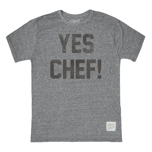 Retro Brand - Yes Chef! Tee - Streaky Grey